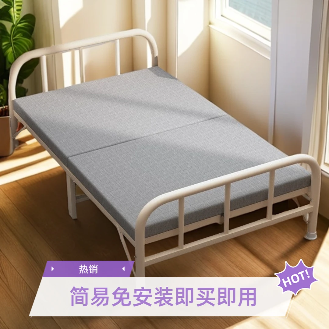 适合长期用的折叠床简易免安装家用折叠床出租房单人办公室午休床
