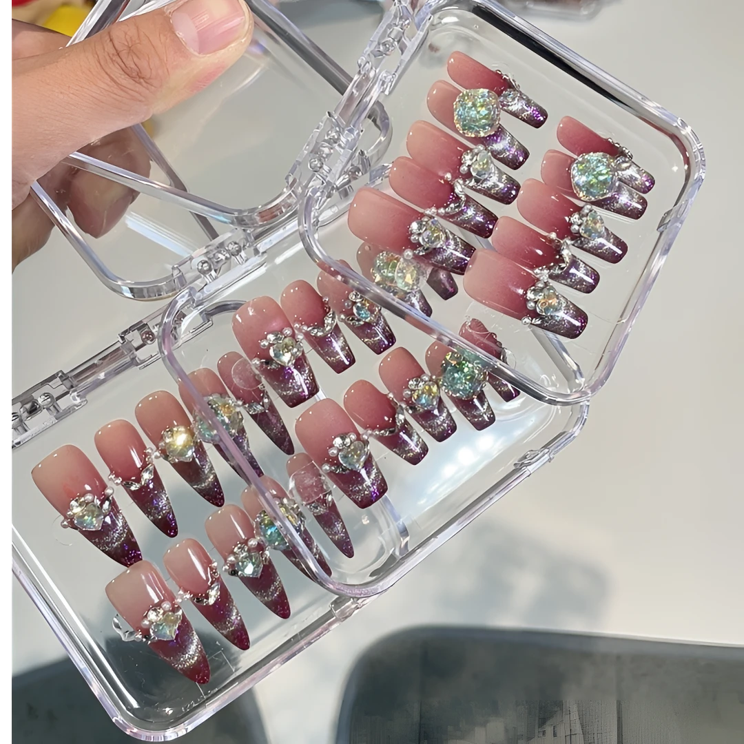 【紫啧】手工穿戴甲