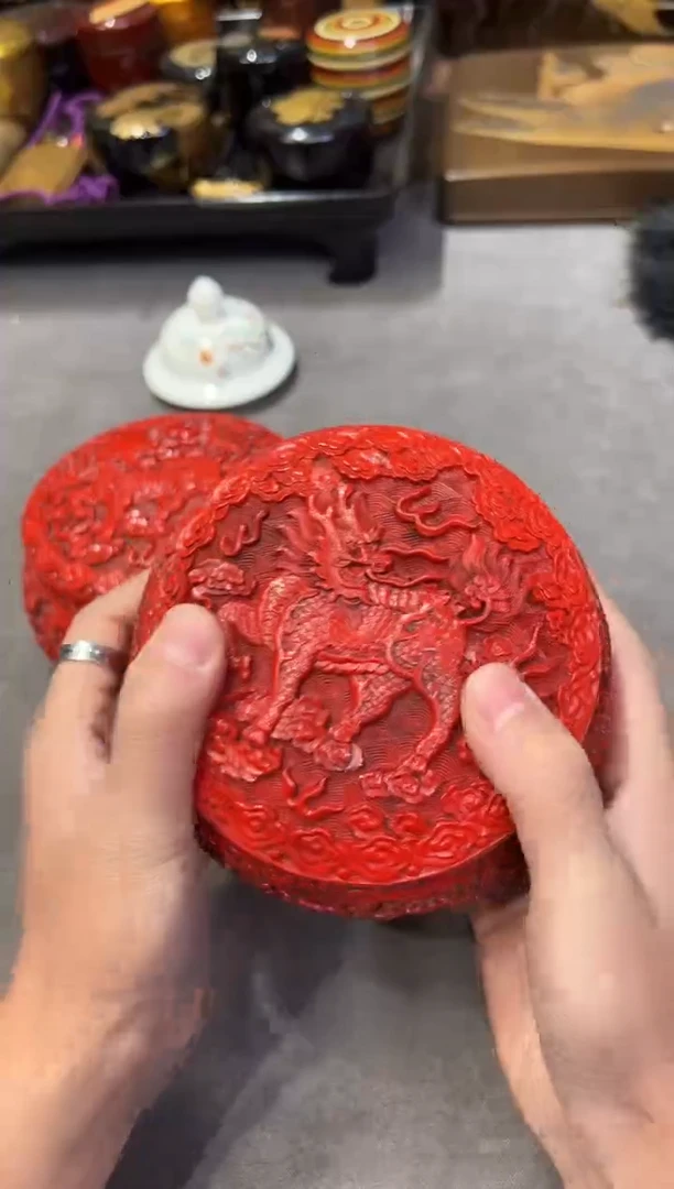 Z**o剔红 大漆漆器大漆漆器