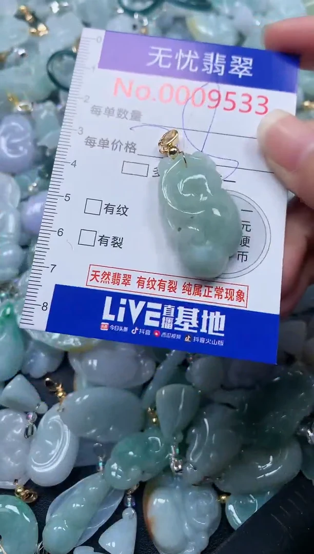颈饰未镶嵌翡翠9533