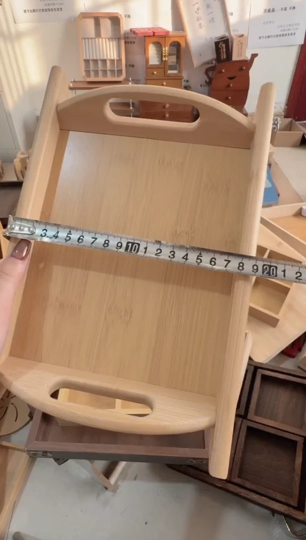 竹木把手托盘微瑕拍下不退不换无售后