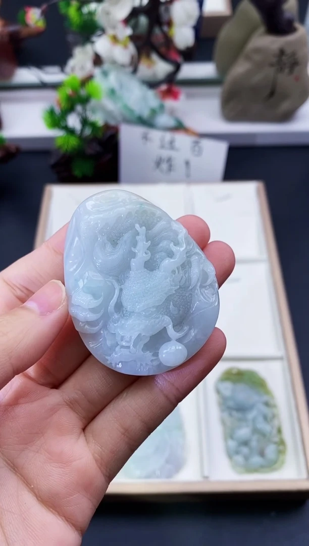 颈饰未镶嵌翡翠天然缅甸A货翡翠