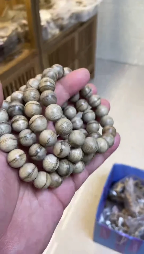 【闪购商品】沉香手串达拉干圆珠单圈1.3多样性发其一