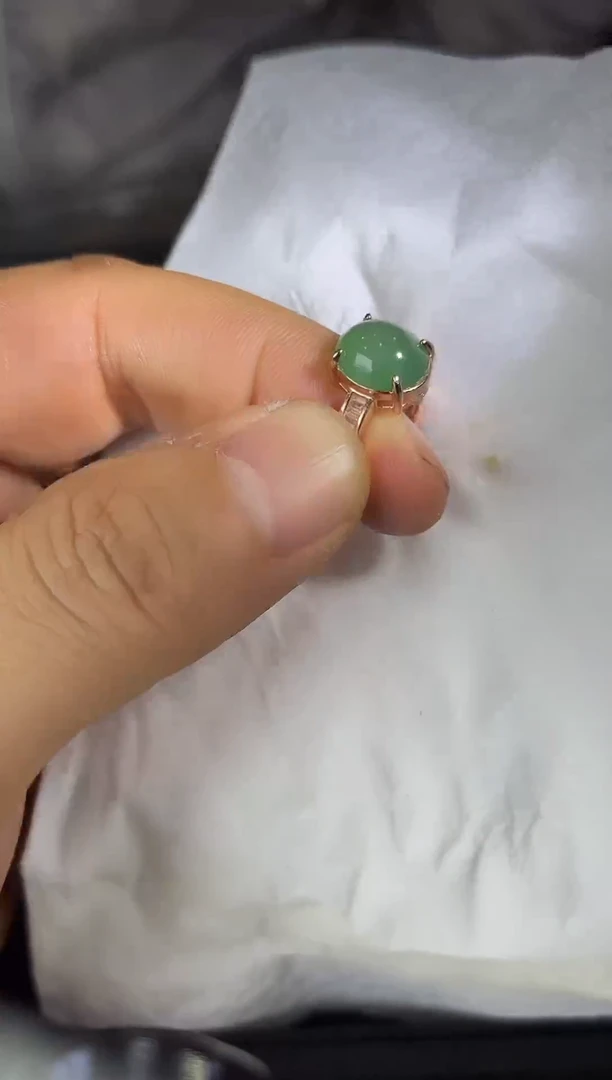 未镶嵌戒指翡翠天然A货翡翠