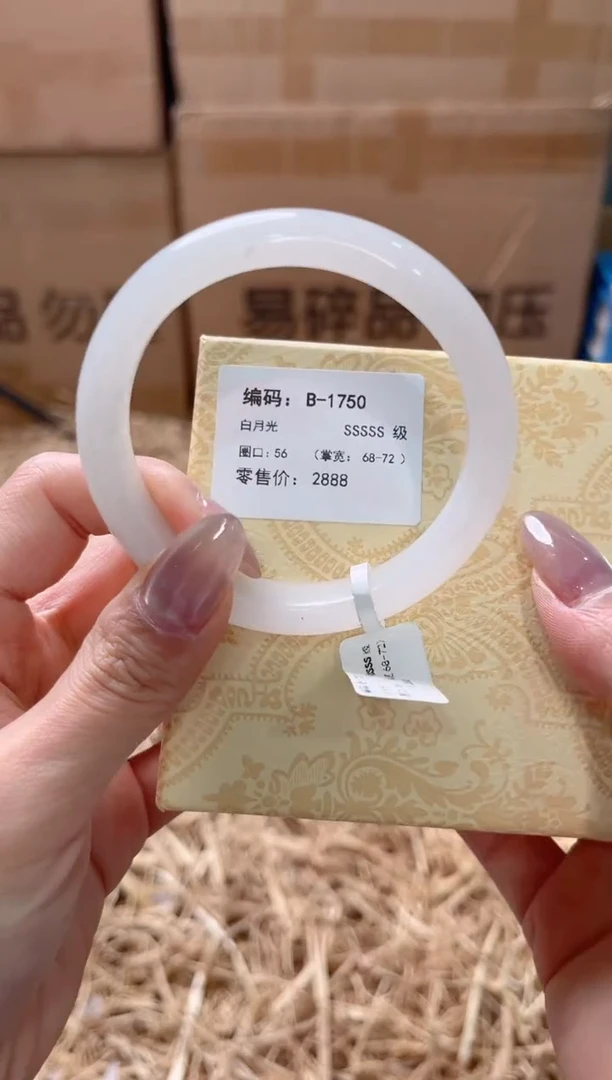 未镶嵌手镯石英质玉B-1750