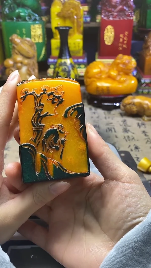 寿山石印石纯天然篆刻石料