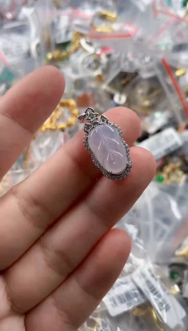 银S925镶嵌戒指翡翠333   1