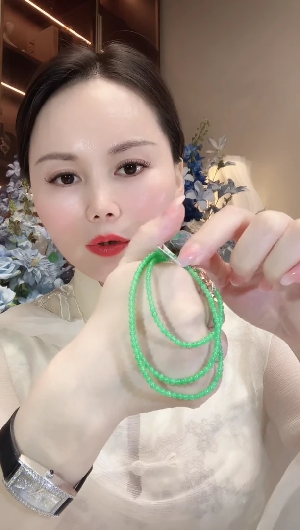 翡翠未镶嵌项链A55 翡翠