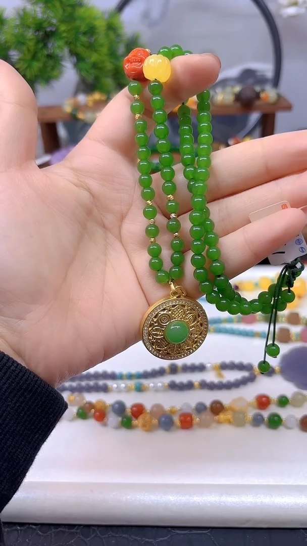 颈饰未镶嵌和田玉M761