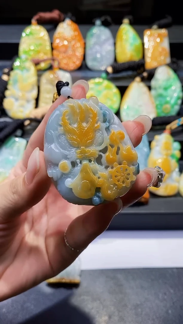 定制翡翠未镶嵌翡翠A货