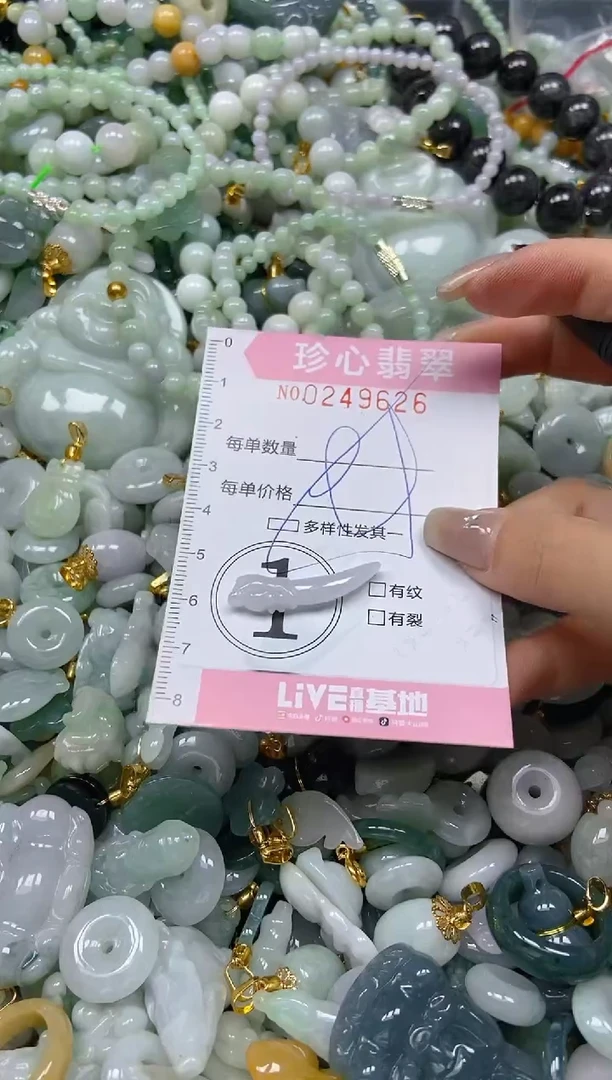 翡翠未镶嵌颈饰闪购0249626多样性发其一