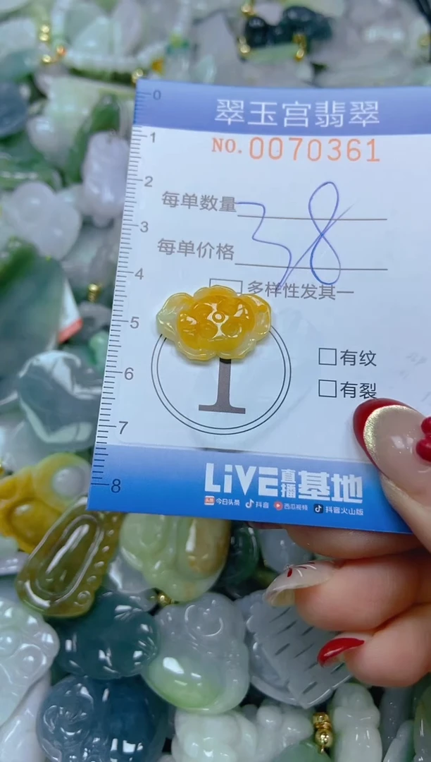【闪购商品】翡翠颈饰未镶嵌闪购0070361