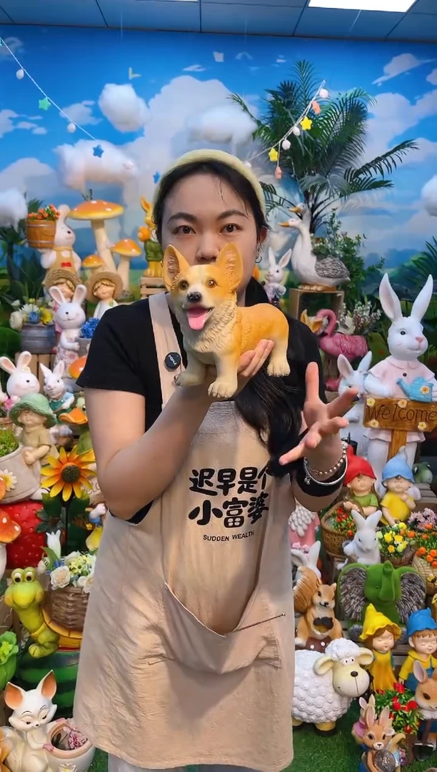 花园庭院户外摆件&00&