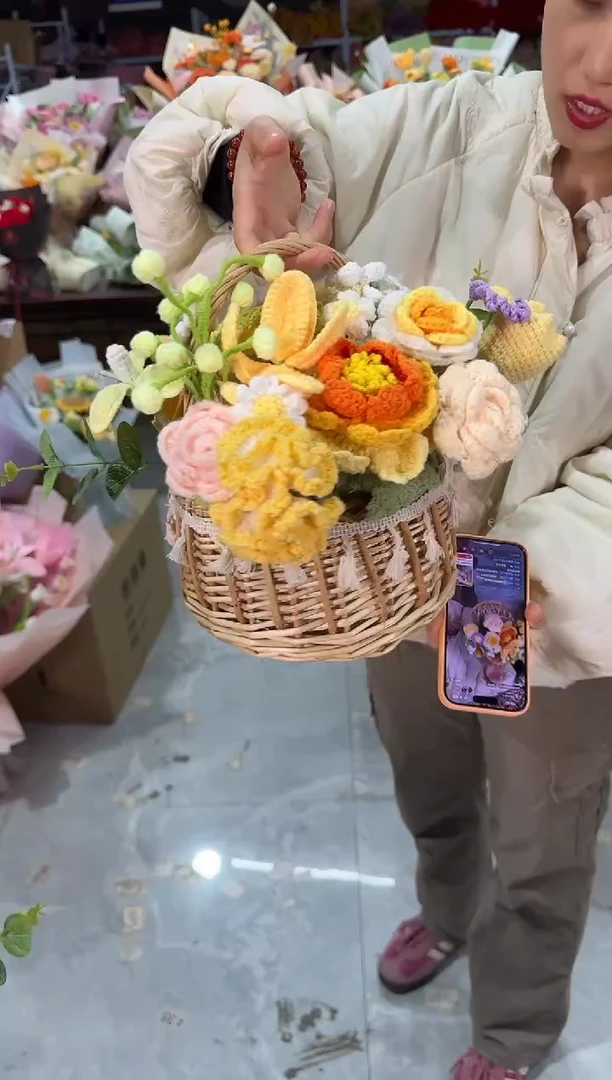 非遗手工花束，孤品定制！