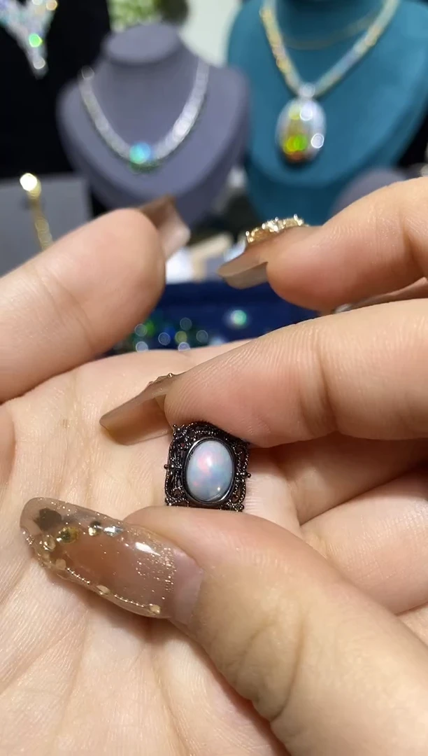 【闪购商品】欧泊吊坠合金吊坠