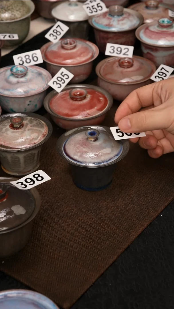 苏打柴烧景德镇茶具500