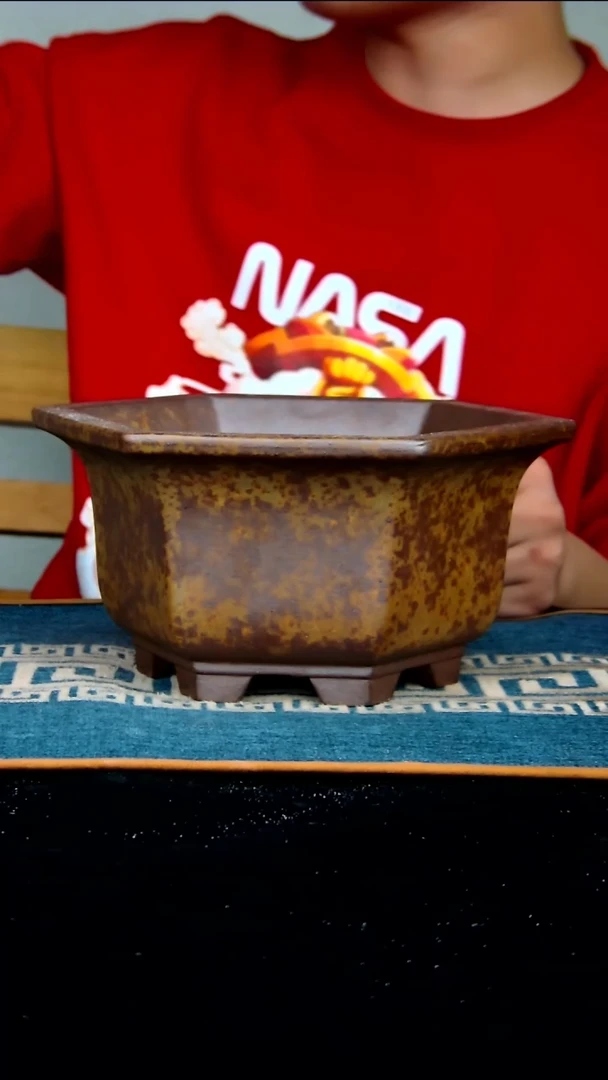 【闪购商品】紫砂花盆19*17*9.5内径紫砂花盆