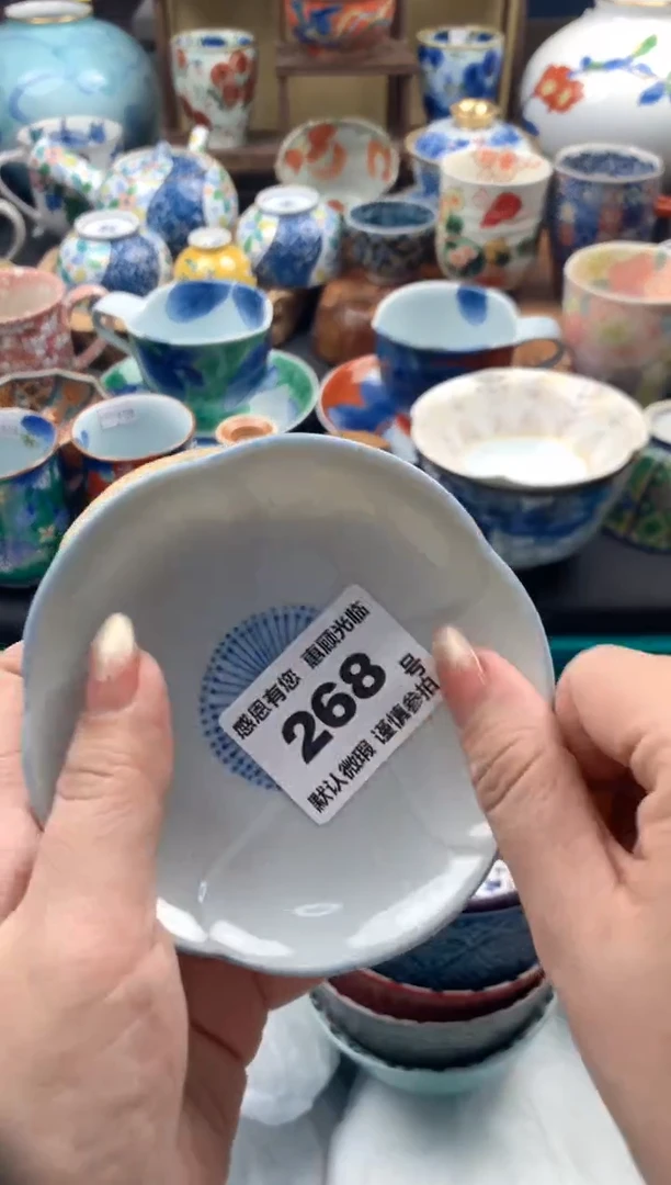 瓷片思*糖268号九姑娘工艺品瓷器