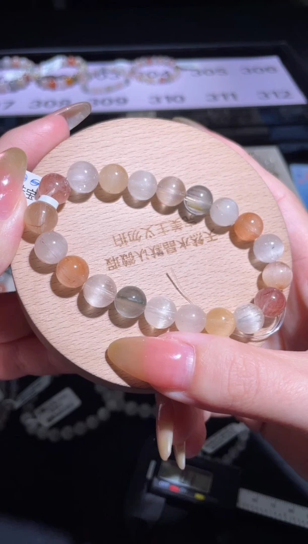 水晶手链未镶嵌305号多样性发货一C 9+