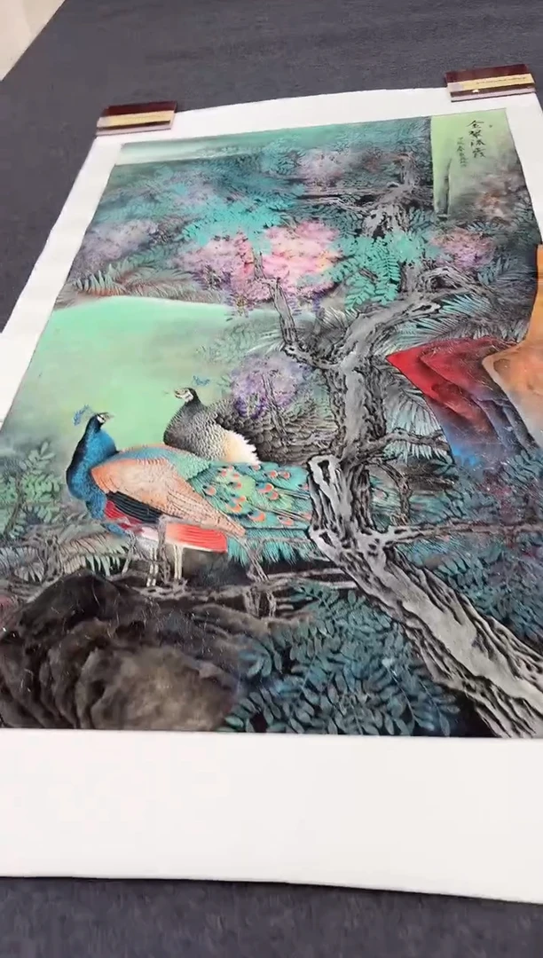 国画秦燕格国画手绘作品Y62