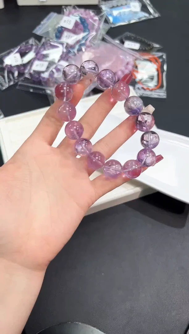 【闪购商品】水晶手串未镶嵌19e多样性发其一/1条默认微瑕