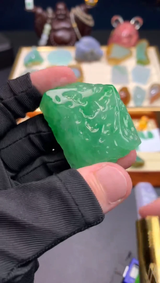 未镶嵌定制翡翠蚜*天然翡翠裸石（包工）