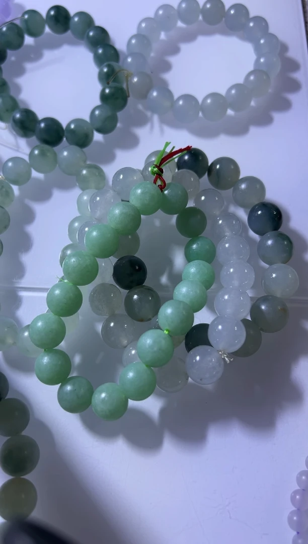 未镶嵌定制翡翠手串