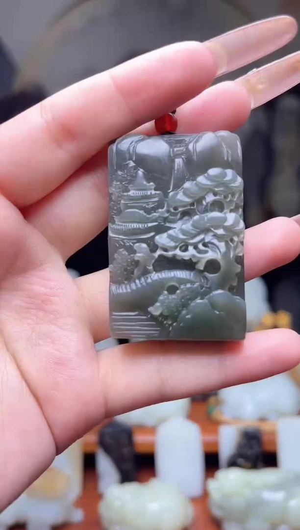 【闪购商品】和田玉吊坠未镶嵌28