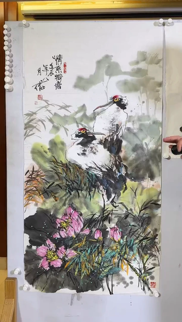 【闪购商品】国画绘画作品-绘画-828