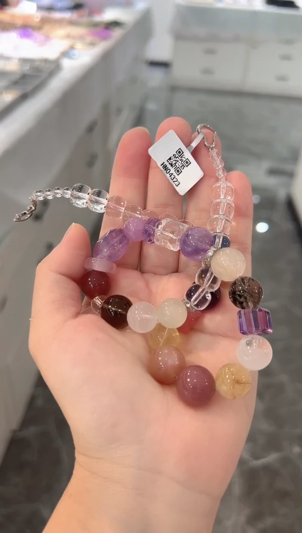 未镶嵌手串水晶手串