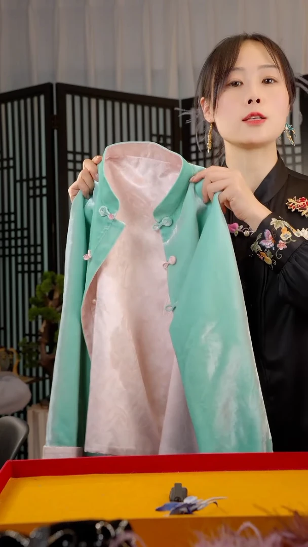 刺绣F****g非遗苏绣绒花手工饰品S