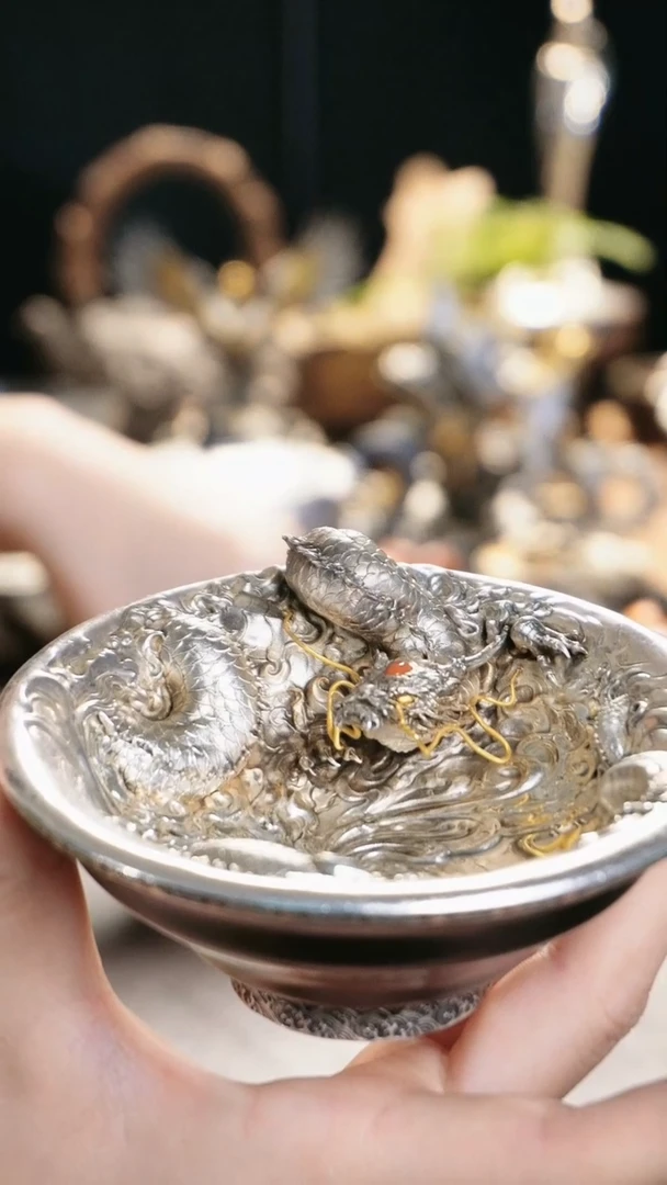 【闪购商品】境秋 内胆大龙盏主人杯