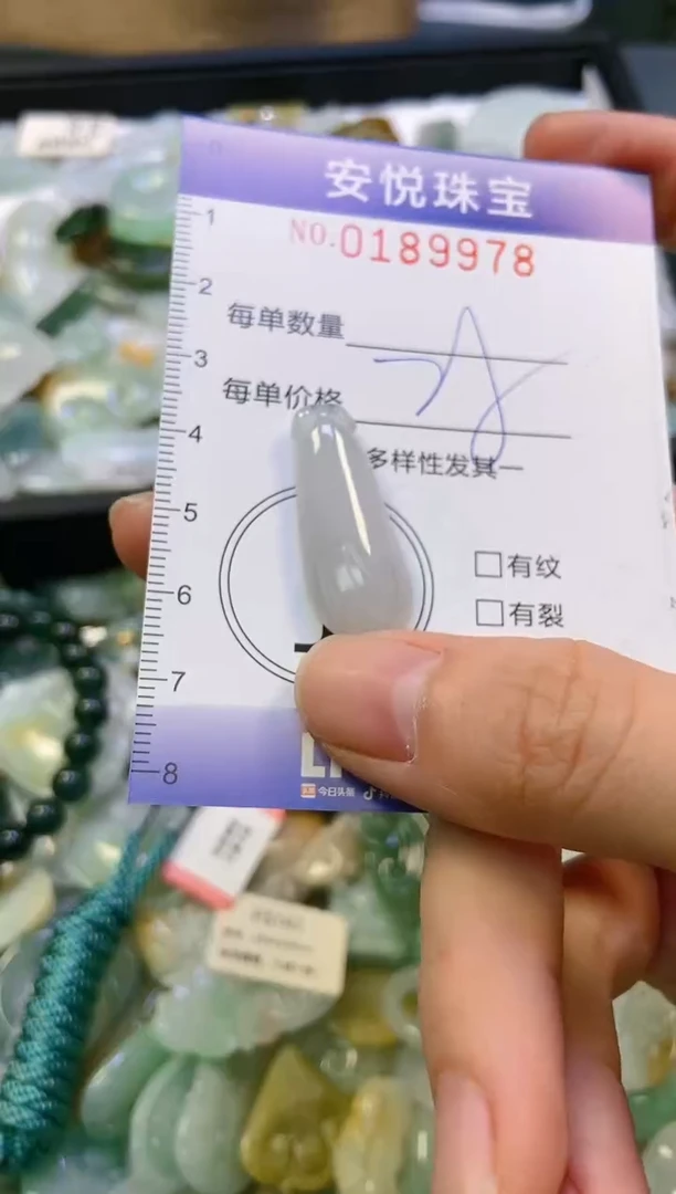 翡翠未镶嵌颈饰闪购0189978