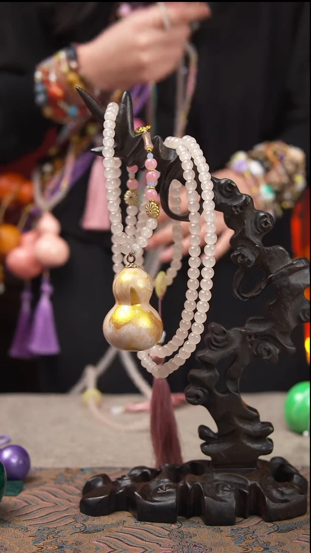 099玖澄文创漆艺葫芦国风配饰葫芦系列