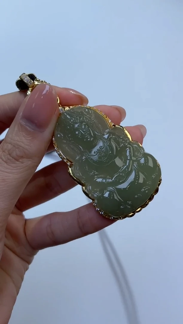 未镶嵌挂件翡翠周**g654546