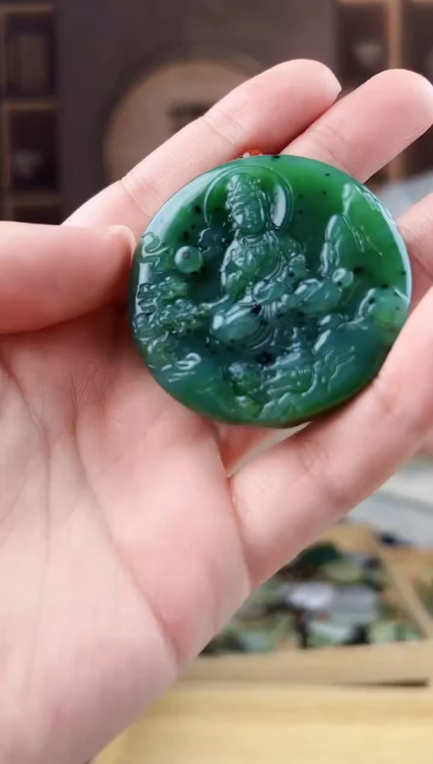 颈饰未镶嵌和田玉拍一发一，多样性发货