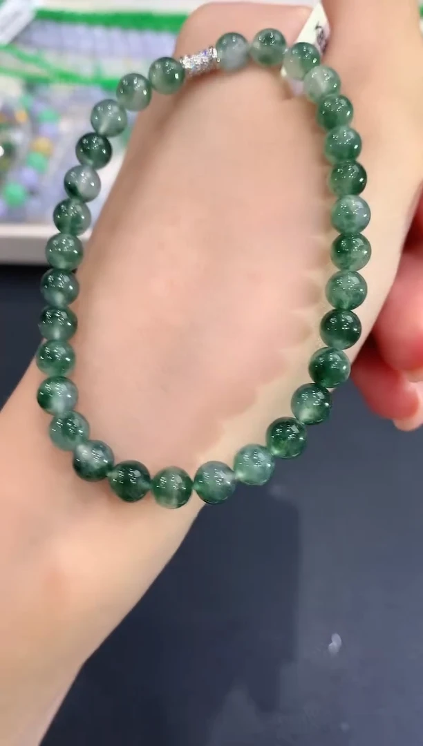 未镶嵌手串翡翠w135