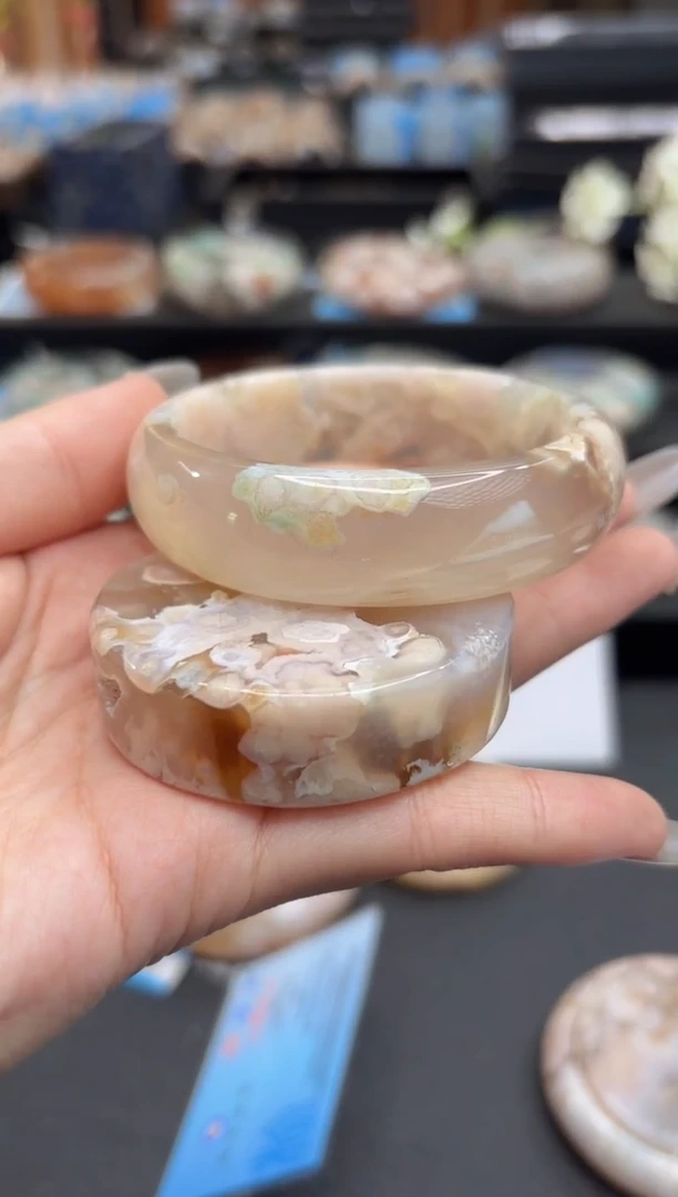 未镶嵌手镯石英质玉C31(圈赠送镯心)