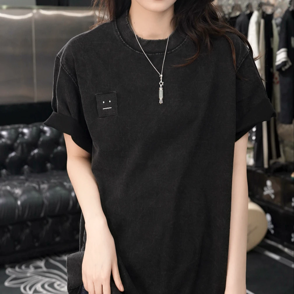 【绘尚D7黛仪6265】短袖T恤夏季休闲百搭男女同款圆领S256265