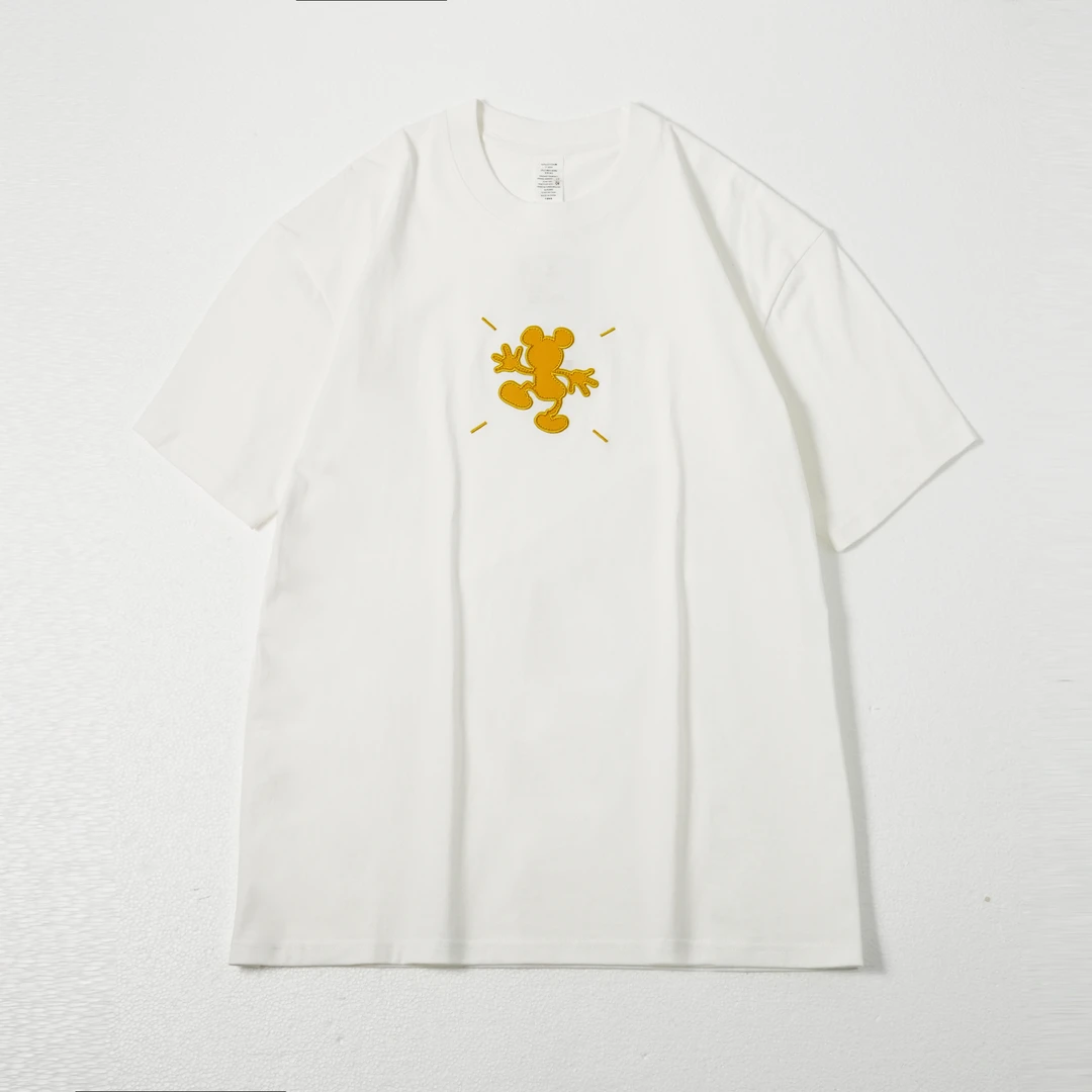 米奇T恤印花表情包t恤情侣装春夏复古短袖夏季休闲百搭免烫2014