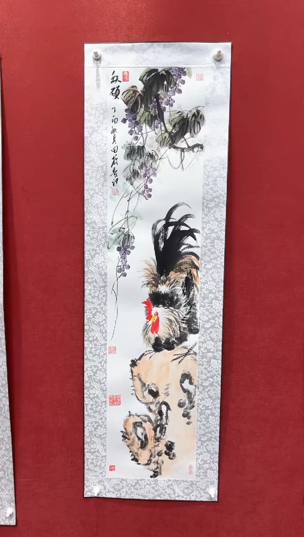 国画田哲老师现场创作 45