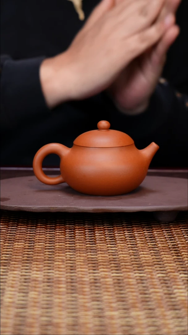 茶壶紫砂汀禾紫砂《扁玉》150cc