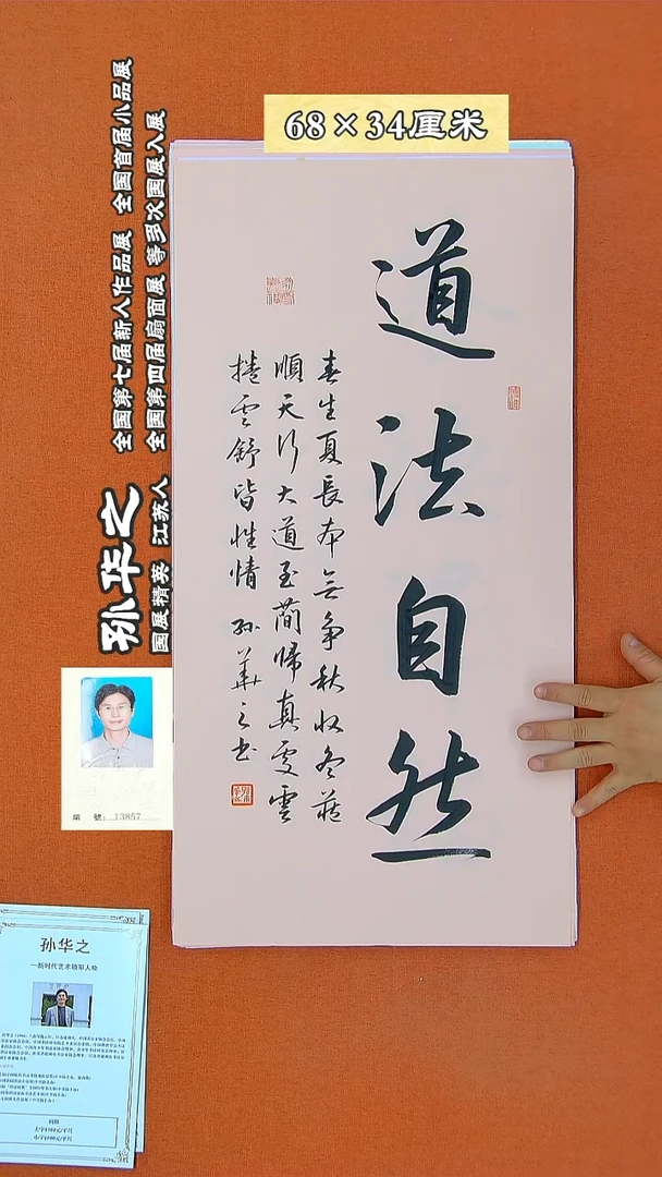 书法128孙华之书法作品