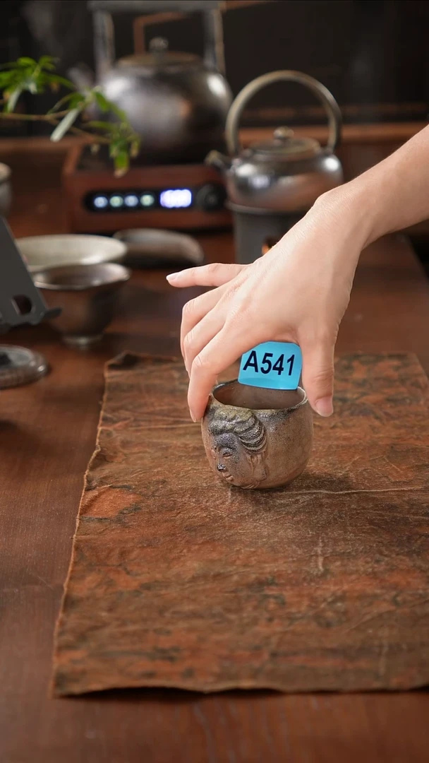 广西钦州坭兴陶纯手工纯柴烧杯