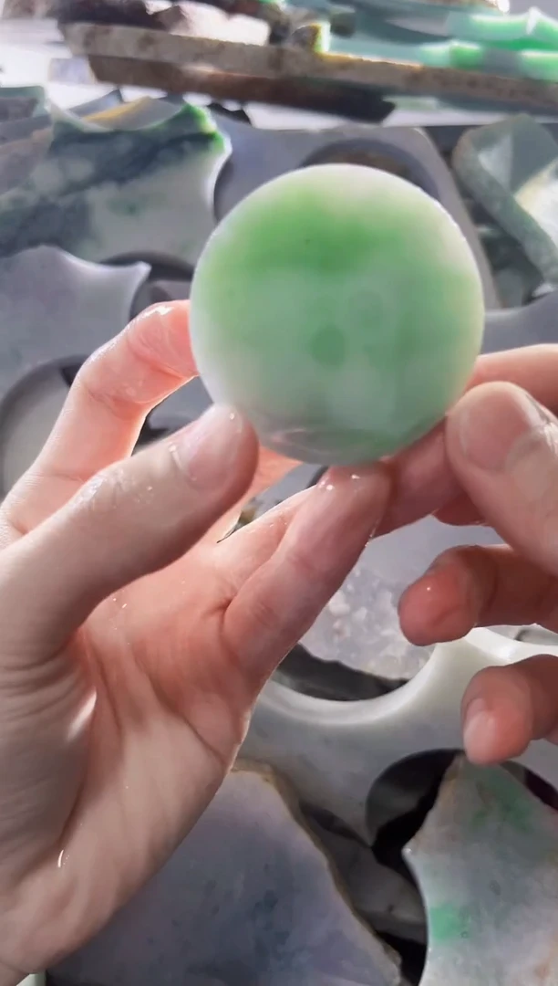 裸石翡翠缅甸翡翠A货文3246