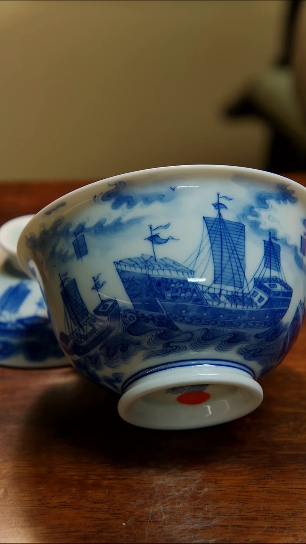 杯子瓷景德镇纯手工瓷器