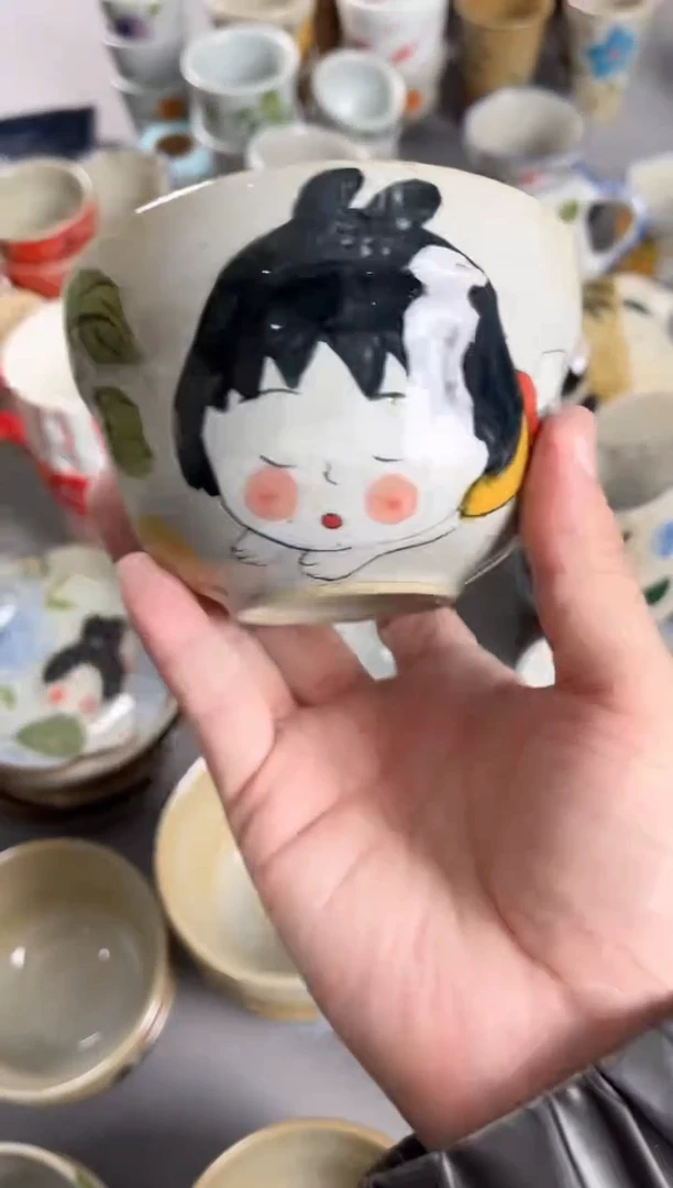 【闪购商品】瓷片景德镇手绘高温釉下彩