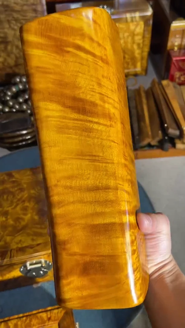 乌木类成套家具金丝楠枕头 16