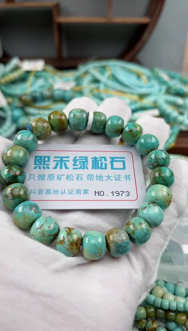 未镶嵌绿松石松石1973