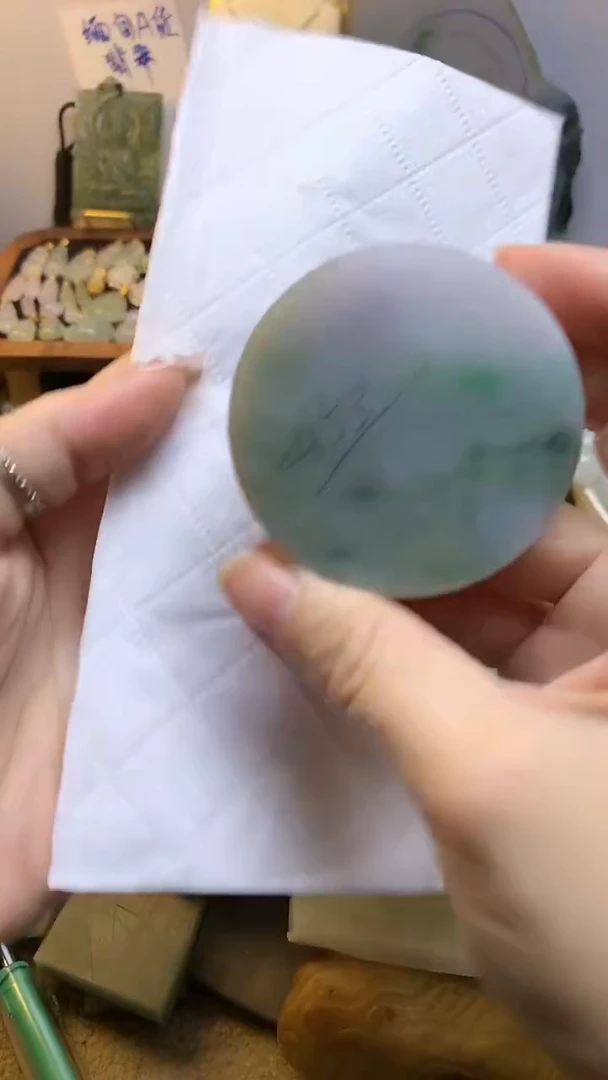 未镶嵌挂件翡翠 缅甸A货翡翠，没有运费险